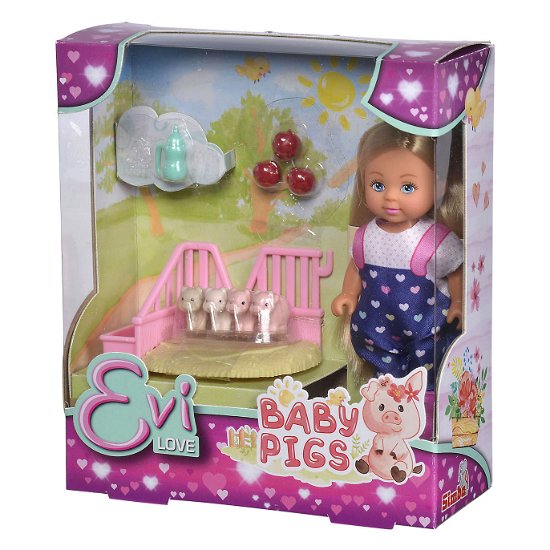 Evi Love Mini Pop met Biggetjes - Evi Love - Merchandise - Simba Toys - 4006592078393 - 