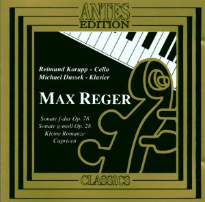 Sonatas for Cello & Piano - Reger / Korupp / Dussek - Musik - ANT - 4014513003393 - 1. februar 1992