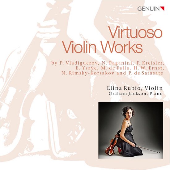 Virtuoso Violin Works - Vladiguerov / Rubio / Jackson - Musikk - Genuin - 4260036255393 - 19. november 2013