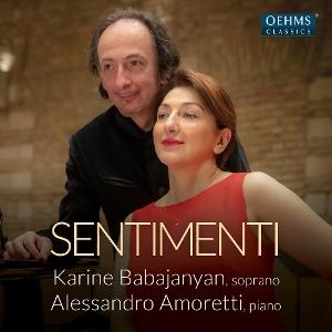 Cover for Karine Babajanyan · Liszt, Respighi &amp; Tosti: Sentimenti (CD) (2025)
