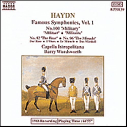 HAYDN: Symphonies  82,96 & 100 - Wordsworth,barry / Cib - Musik - Naxos - 4891030501393 - 22 mars 1991