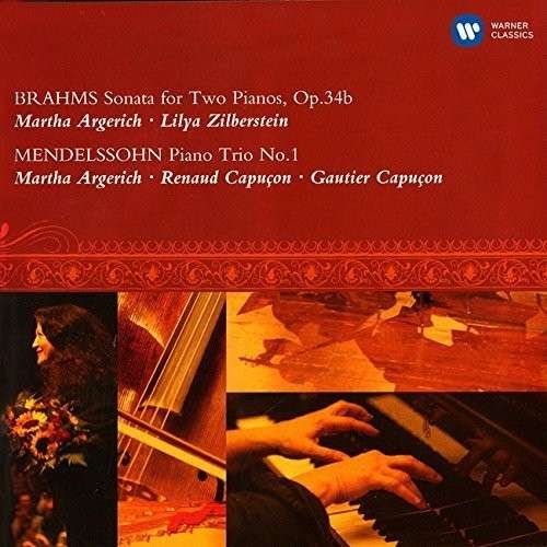 Cover for Martha Argerich · Brahmas: Sonata for 2 Pianos Etc. (CD) (2015)