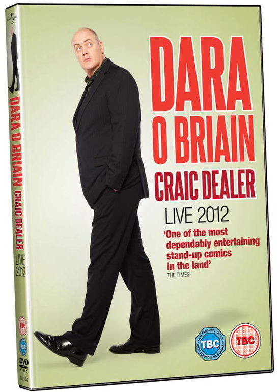 Dara O Briain - Craic Dealer - - Dara O Briain - Craic Dealer - - Movies - UNIVERSAL - 5050582891393 - December 13, 1901