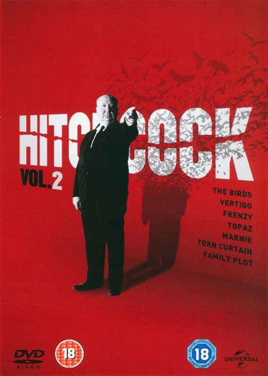 Alfred Hitchcock - The Birds / Vertigo / Frenzy / Topaz / Marnie / Torn Curtain / Family Plot (DVD) (2013)