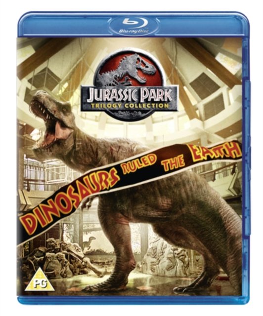 Cover for Jurassic Park Trilogy · Jurassic Park Trilogy - 2018 Resleeve (Blu-ray) (2018)