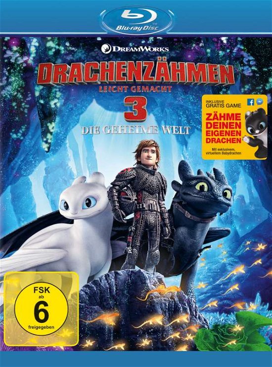 Cover for Keine Informationen · Drachenzähmen Leicht Gemacht 3-die Geheime... (Blu-ray) (2019)