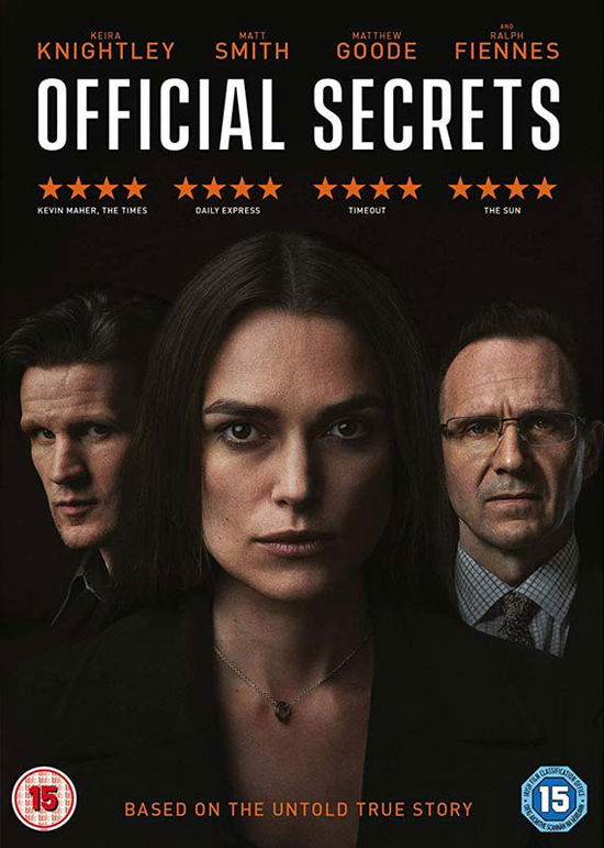 Official Secrets DVD - Official Secrets DVD - Películas - E1 - 5053083205393 - 24 de febrero de 2020