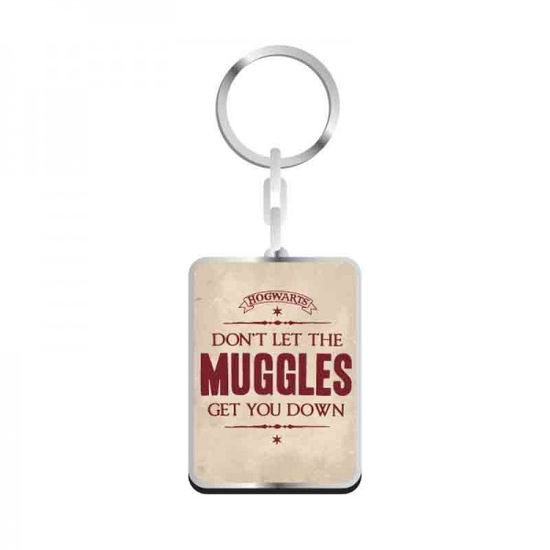 Muggles Keyring Metal - Harry Potter - Harry Potter - Music - LICENSED MERCHANDISE - 5055453448393 - July 31, 2021