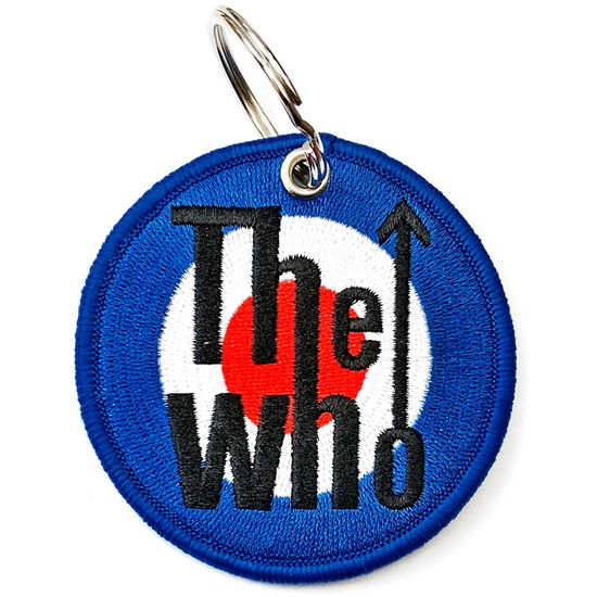 The Who Keychain: Target Logo (Double Sided Patch) - The Who - Produtos -  - 5056368604393 - 