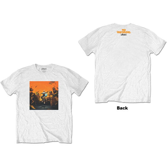 Logic Unisex T-Shirt: No Pressure (Back Print) - Logic - Merchandise -  - 5056368659393 - 