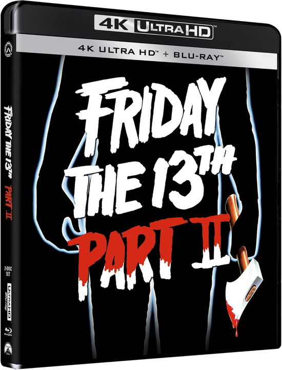 Cover for Friday 13th Part II 4K Ultra HD + Blu · Friday 13Th Part II (Blu-ray) (2024)