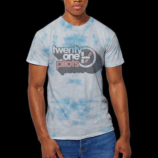 Twenty One Pilots Unisex T-Shirt: Vintage Block Holiday (Wash Collection) - Twenty One Pilots - Koopwaar -  - 5056561021393 - 