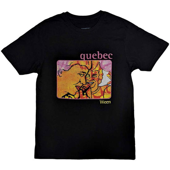 Cover for Ween · Ween Unisex T-Shirt: Quebec (Black) (T-shirt) [size S] (2024)