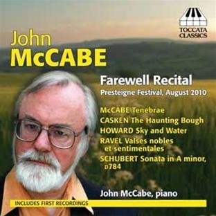 Cover for Mccabe / Schubert / Howard / Casken · Farewell Recital (CD) (2012)