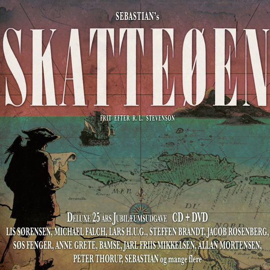 Cover for Sebastian · Skatteøen (Deluxe 25th Anniversary) (CD/DVD) [25 års Jubilæumsudgave edition] (2017)