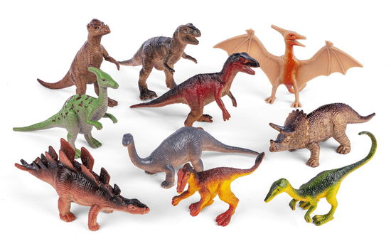 Dinosaurs Figures (10 Pcs) (63639) - Bull - Gadżety -  - 5701719636393 - 