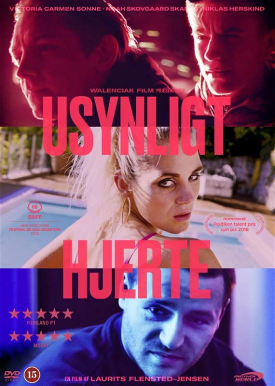 Cover for Usynligt hjerte (DVD) (2019)