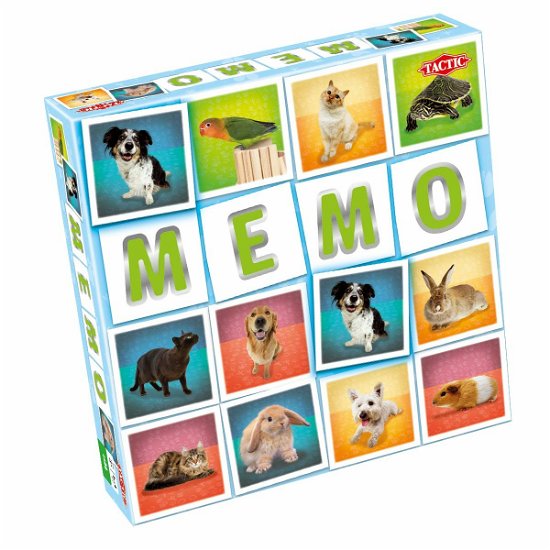 Memory huisdieren (41439) - Tactic - Merchandise - Tactic Games - 6416739414393 - 