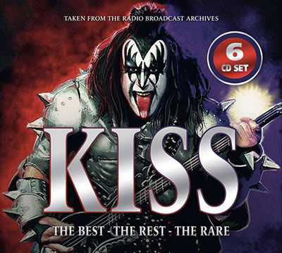 The Best. The Rest. The Rare - Kiss - Muziek - LASER MEDIA - 6588844761393 - 2 december 2022