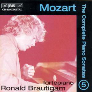 Mozartcomplete Piano Sonatas 5 - Ronald Brautigam - Music - BIS - 7318590008393 - August 1, 1997