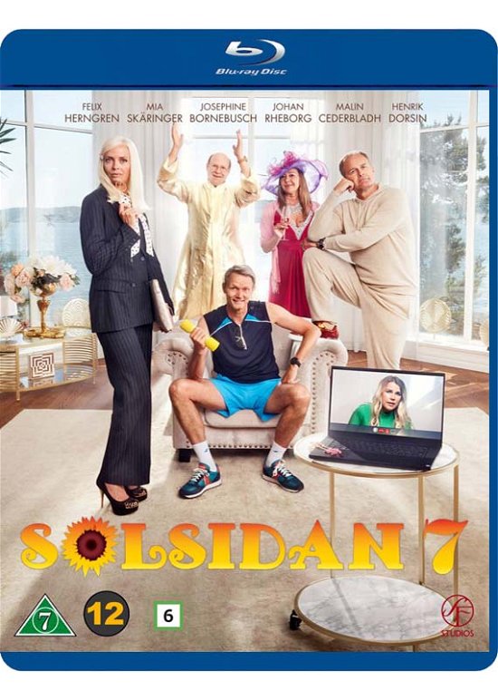 Cover for Solsidan - Season 7 (Blu-ray) (2022)