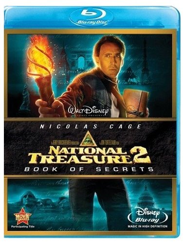 Cover for National Treasure - Book of Secrets (Blu-ray) (2020)