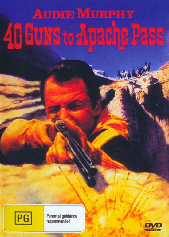 Cover for 40 Guns to Apache Pass (DVD) (2018)