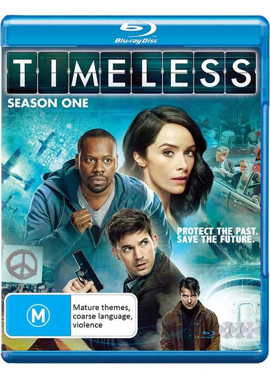 Cover for Timeless: Season 1 (Blu-ray) (2019)