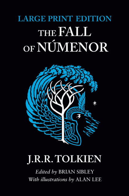 Cover for J.R.R. Tolkien · The Fall of Numenor: And Other Tales from the Second Age of Middle-Earth (Pocketbok) [Large type edition] (2023)