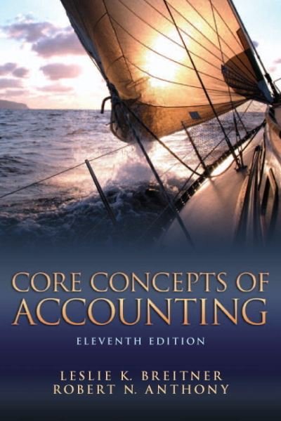 Cover for Leslie Breitner · Core Concepts of Accounting (Paperback Bog) (2012)