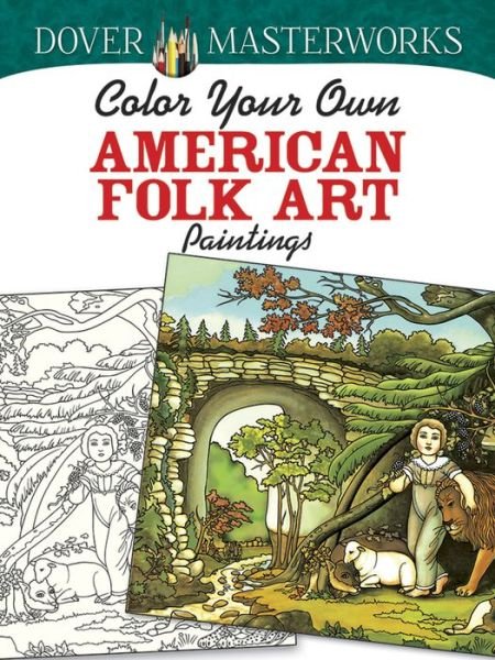 Cover for Marty Noble · Dover Masterworks: Color Your Own American Folk Art Paintings (Paperback Book) (2014)