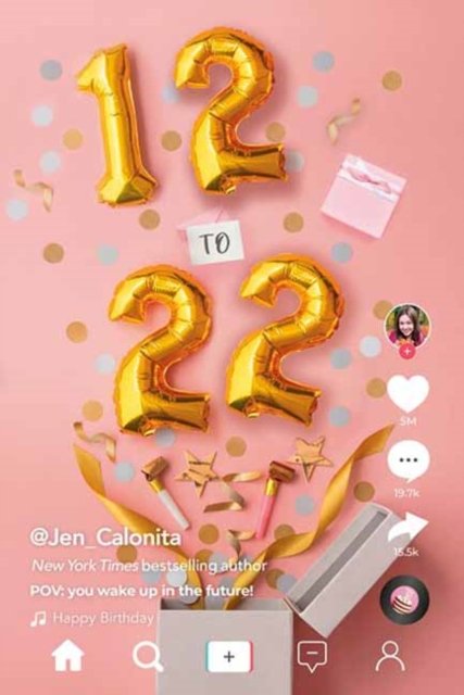 Cover for Jen Calonita · 12 to 22: POV You Wake Up in the Future! (Paperback Book) (2023)