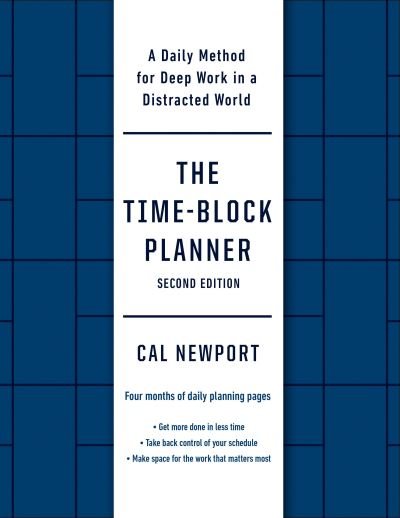 Cover for Cal Newport · The Time-Block Planner (Bok) [Second edition] (2023)