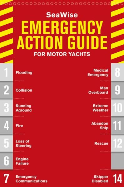 Cover for Zvi Richard Dor-Ner · SeaWise Emergency Action Guide and Safety Checklists for Motor Yachts (Spiral Book) (2015)