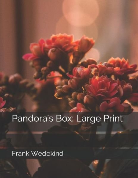 Cover for Frank Wedekind · Pandora's Box (Paperback Book) (2019)