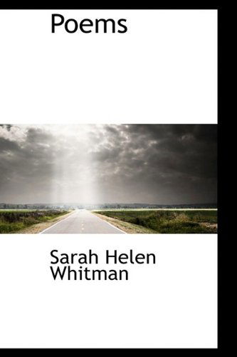 Cover for Sarah Helen Whitman · Poems (Hardcover Book) (2009)