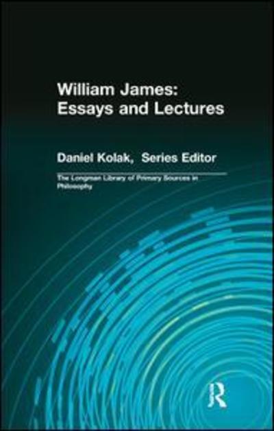 Cover for William James · William James: Essays and Lectures (Hardcover Book) (2017)