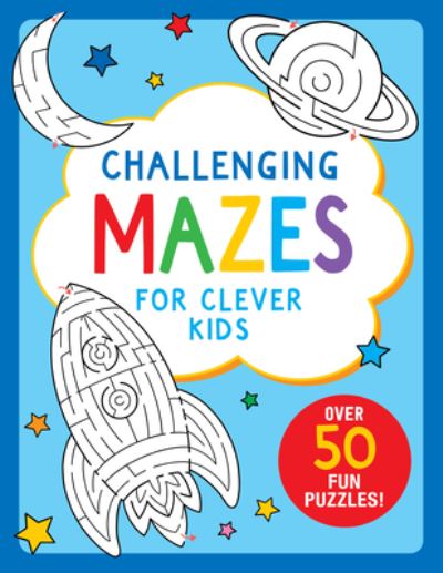 Cover for US Peter Pauper Press Inc · Challenging Mazes for Clever Kids (Pocketbok) (2022)