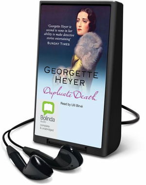 Cover for Georgette Heyer · Duplicate Death (N/A) (2015)