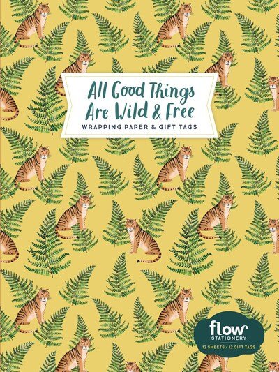 All Good Things Are Wild and Free Wrapping Paper and Gift Tags - Astrid Van Der Hulst - Bücher - Workman Publishing - 9781523509393 - 28. April 2020