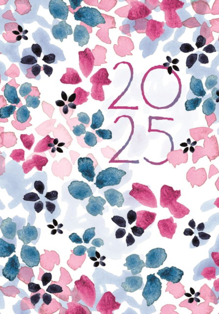 Floral A6 Diary  2025 - Carousel Calendars - Książki - Carousel Calendars - 9781529846393 - 23 sierpnia 2024