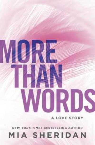 Cover for Mia Sheridan · More than words (Bok) [First edition. edition] (2018)