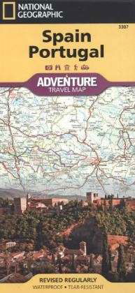 Spain and Portugal: Travel Maps International Adventure Map - National Geographic Maps - Livros - National Geographic Maps - 9781566955393 - 2022