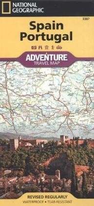 Cover for National Geographic Maps · Spain and Portugal: Travel Maps International Adventure Map (Landkarten) (2022)