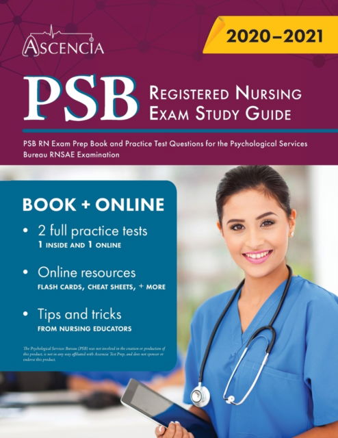 Cover for Ascencia · PSB Registered Nursing Exam Study Guide (Paperback Book) (2020)