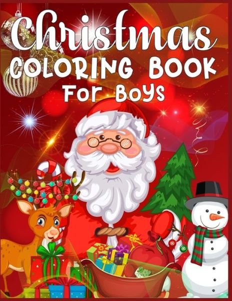 Cover for Sk Publishing · Christmas Coloring Book For Boys (Taschenbuch) (2019)