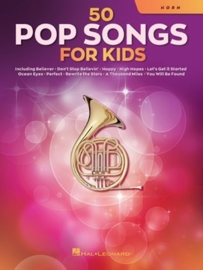 Cover for Hal Leonard Corporation · 50 Pop Songs for Kids (Book) (2021)