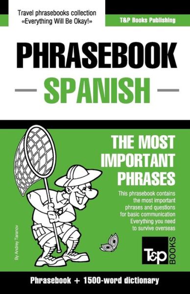 Cover for Andrey Taranov · English-spanish Phrasebook and 1500-word Dictionary (Paperback Book) (2015)