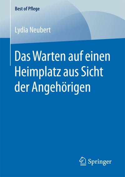 Cover for Neubert · Das Warten auf einen Heimplatz (Book) (2016)