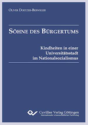 Cover for Oliver Doetzer-Berweger · Söhne des Bürgertums (Paperback Book) (2010)